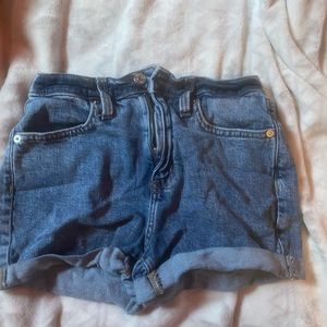jean shorts